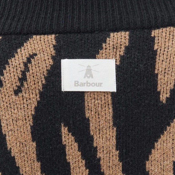 ❤️Barbour Lichen Knitted Cardigan. Size-6 - Picture 6 of 7